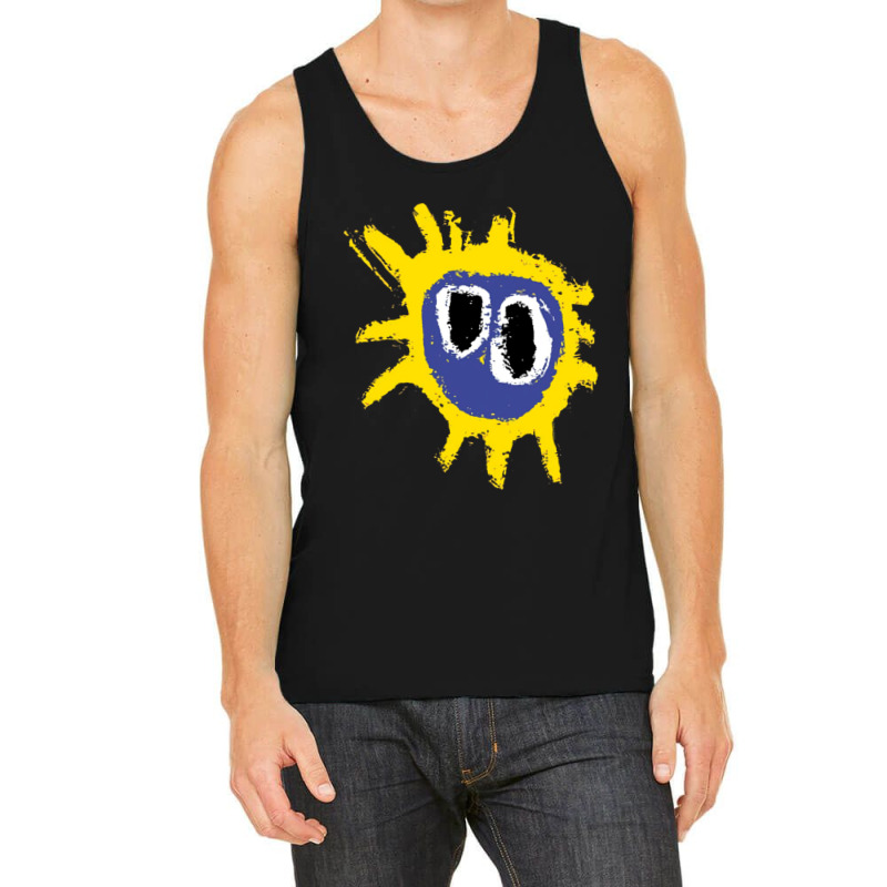 Screamadelica White Essential Tank Top by MichelleNoneValeno | Artistshot