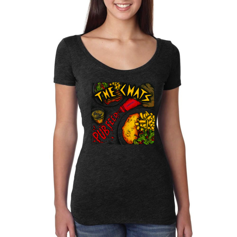 Pub Feed Album Music Women's Triblend Scoop T-shirt by nikcolihtarx | Artistshot