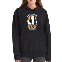 Professional Dog Walker Pet Sitter Gift Vintage Hoodie | Artistshot