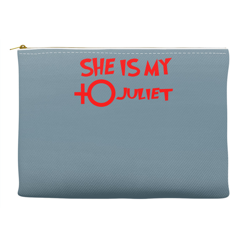 She Is My Juliet Accessory Pouches | Artistshot