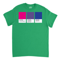 Lgbt Color Pantone Pallete Bisexual Community Design Classic Classic T-shirt | Artistshot