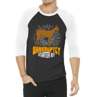 Bankruptcy Starter Kit Funny Horse Owner Gift 3/4 Sleeve Shirt | Artistshot