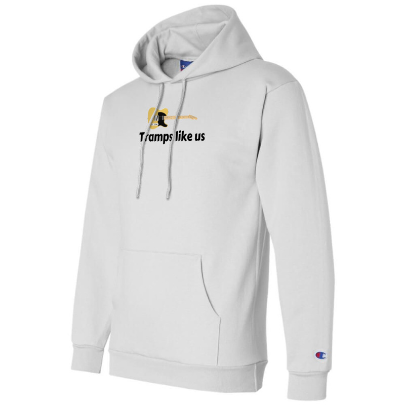 Tramps Like Us Champion Hoodie by kammilsarpon | Artistshot