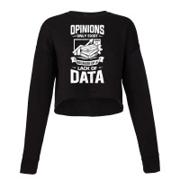 Data Science Analyst Scientist Gift Cropped Sweater | Artistshot