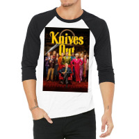 Knives Out Movie 3/4 Sleeve Shirt | Artistshot