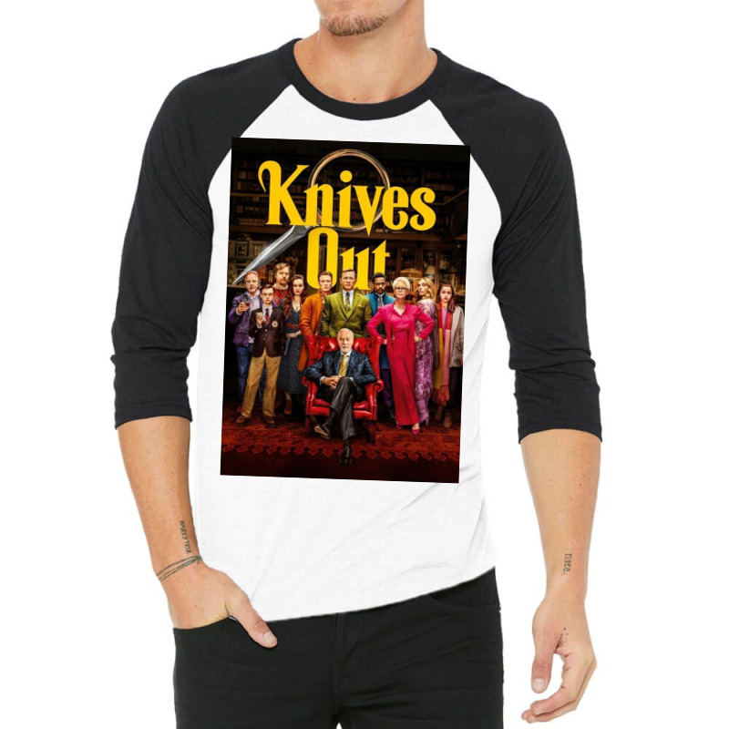 Knives Out Movie 3/4 Sleeve Shirt by edwardbeebe | Artistshot