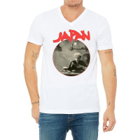 Japan 'tin Drum' V-neck Tee | Artistshot