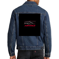 Airwolf Chiffon Top Men Denim Jacket | Artistshot