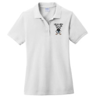 Dead Men Tell No Tales Black Ladies Polo Shirt | Artistshot