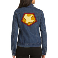 Peacemaker Emblem Classic Ladies Denim Jacket | Artistshot