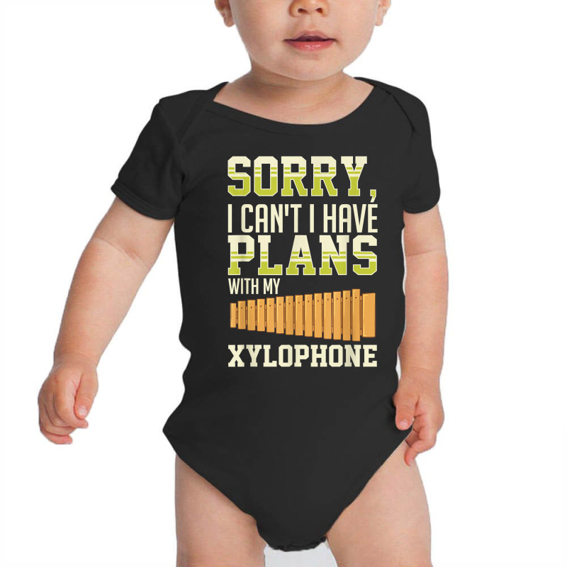 Xylophone Music Instrument Notes Player Glockenspiel T Shirt Baby Bodysuit by noelenedh2mar | Artistshot