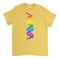 Rainbow Double Helix Classic Classic T-shirt | Artistshot