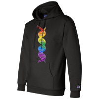 Rainbow Double Helix Classic Champion Hoodie | Artistshot