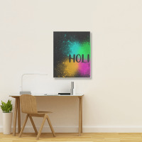 Holi Portrait Canvas Print | Artistshot