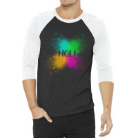 Holi 3/4 Sleeve Shirt | Artistshot