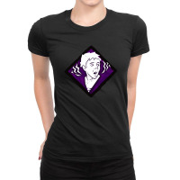 Premonition Hq Diamond Perk Inspired Splash Art Ladies Fitted T-shirt | Artistshot