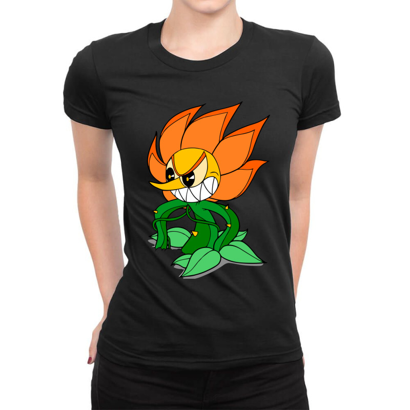 Evil Carnation (cagney Carnation) 1 Ladies Fitted T-Shirt by HECTORNVAZQUEZ | Artistshot