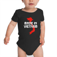 Made In Vietnam Vietnamese Language Funny Quote Baby Bodysuit | Artistshot