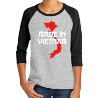 Made In Vietnam Vietnamese Language Funny Quote Youth 3/4 Sleeve | Artistshot