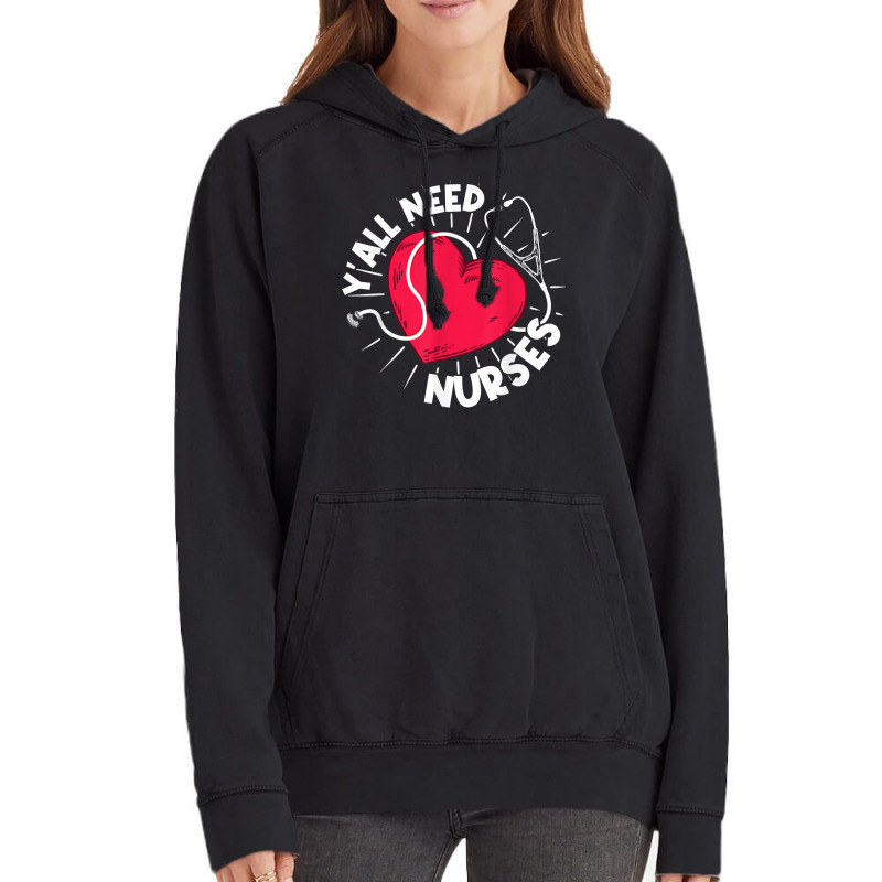 Hospital  Murse  Heart  Nurses  Registered Nurse T Shirt Vintage Hoodie | Artistshot