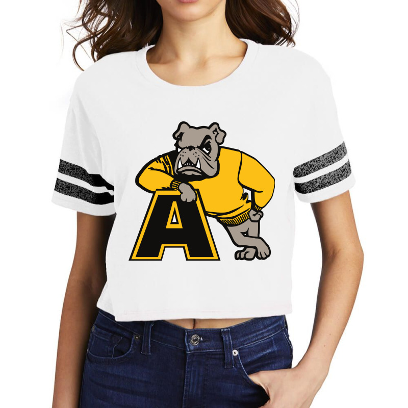 Arts College Scorecard Crop Tee by bawbawww2 | Artistshot