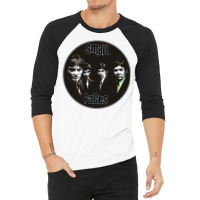 Small Faces Vector Paint. 3/4 Sleeve Shirt | Artistshot