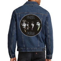 Small Faces Vector Paint. Men Denim Jacket | Artistshot