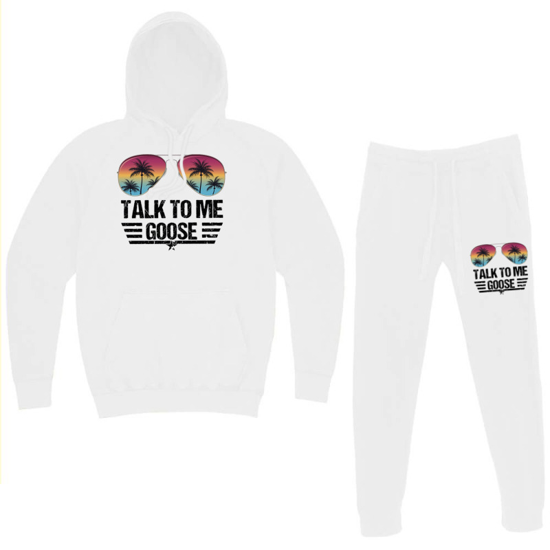 Talk To Me Goose  Classic Hoodie & Jogger Set | Artistshot