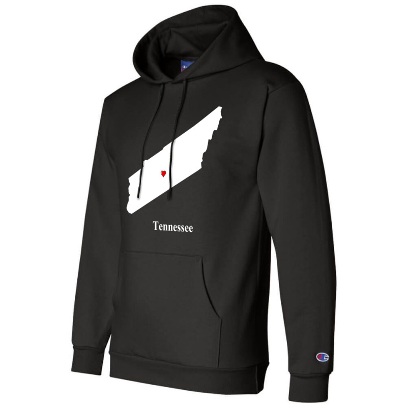 Tennessee Love Map Champion Hoodie | Artistshot