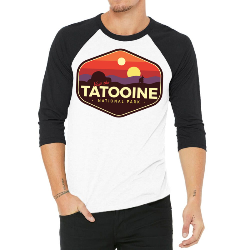 Tatooine National Park Classic 3/4 Sleeve Shirt | Artistshot