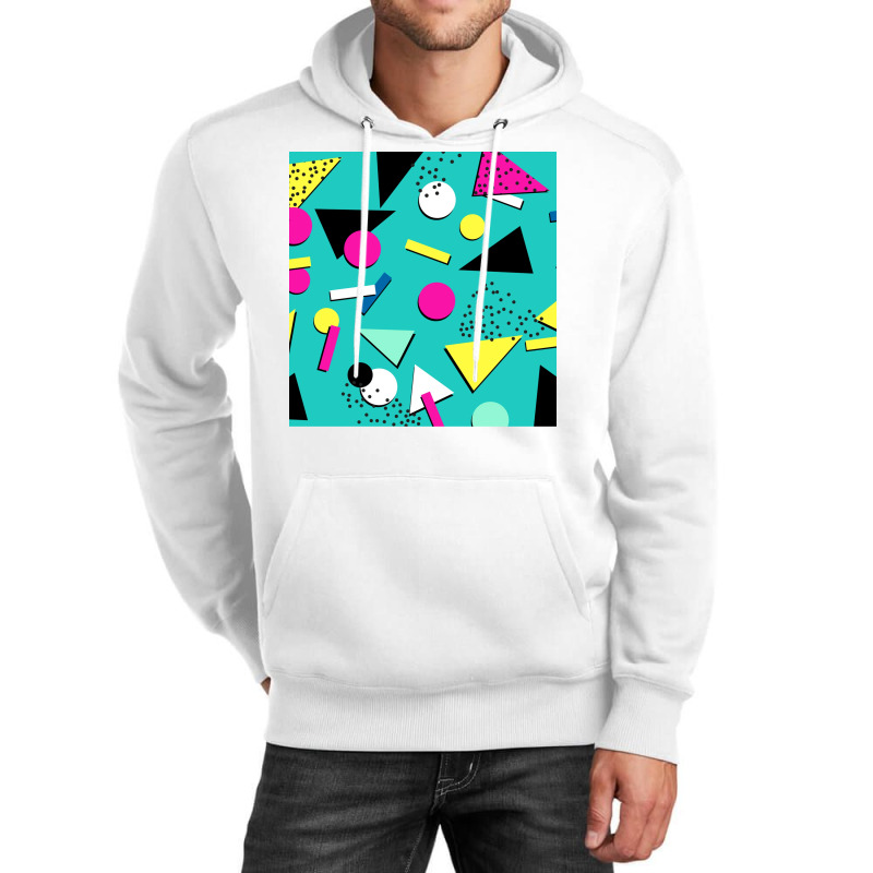 Chips Retro Memphis 80s 90s Design Chiffon Top Unisex Hoodie by omakatetterl | Artistshot