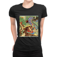 The Dragons Teeth  Edmund Dulac1 Ladies Fitted T-shirt | Artistshot