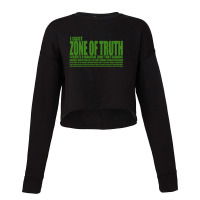 Zone Of Truth One Cropped Sweater | Artistshot