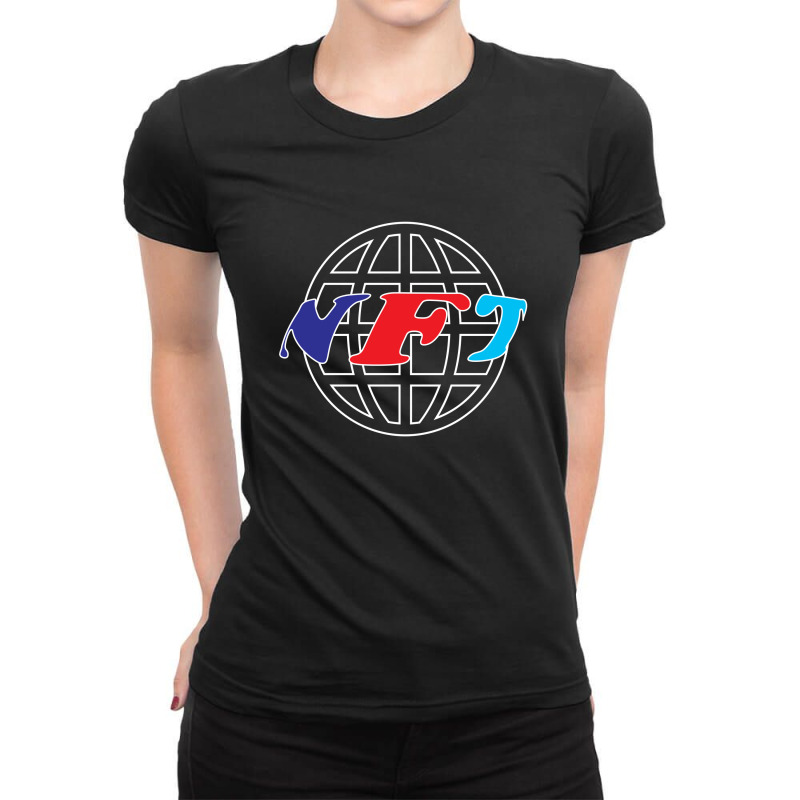 Nft Repeat Ladies Fitted T-Shirt by shubhamrahul78 | Artistshot