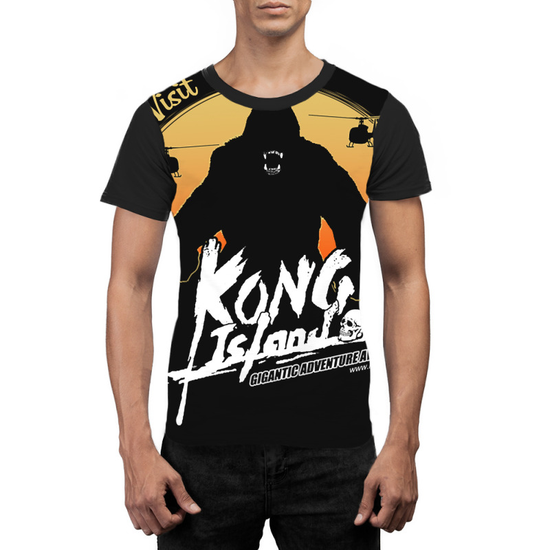 Limited Edition Visit Kong Island Graphic T-shirt | Artistshot