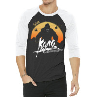 Limited Edition Visit Kong Island 3/4 Sleeve Shirt | Artistshot