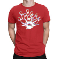 Cute 80s Retro Neon Sign Strike Bowling Classic T-shirt | Artistshot