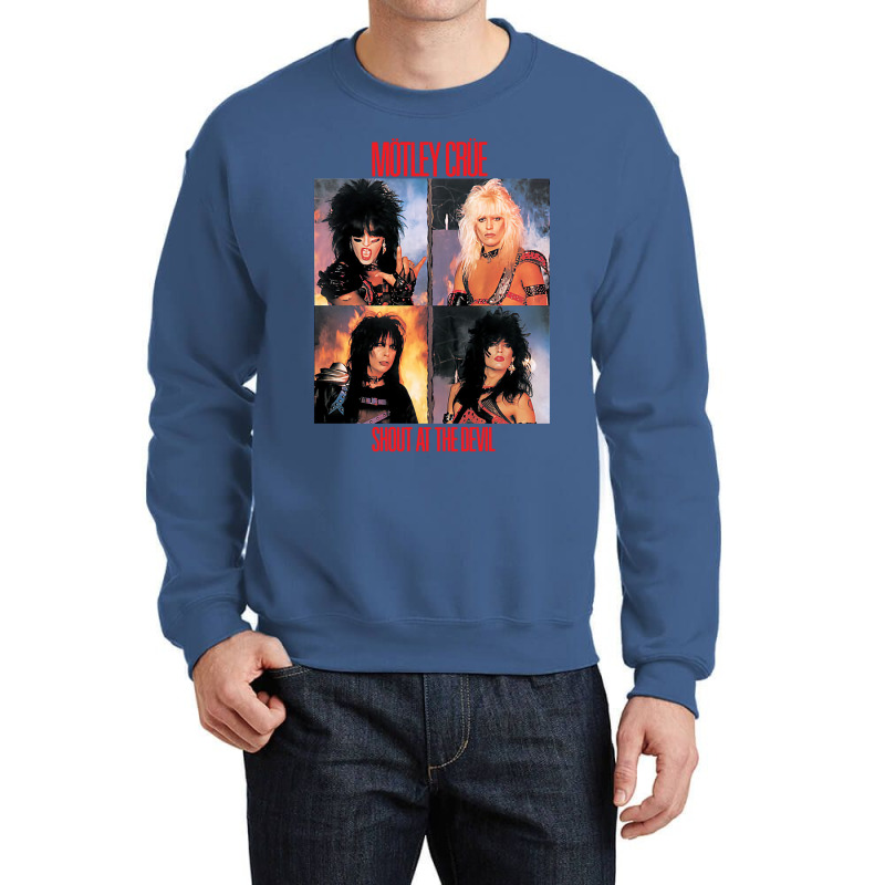 Vintage⭐ Motley⭐crue⭐1 Crewneck Sweatshirt by kammilsarpon | Artistshot