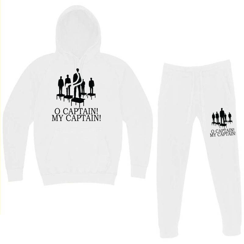 Dead Poets Society  O Captain My Captain Classic Hoodie & Jogger set by omakatetterl | Artistshot