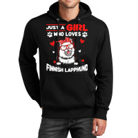 Just A Girl Who Loves Dogs T  Shirt Vintage Just A Girl Who Love Finni Unisex Hoodie | Artistshot