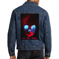 All Them Witches  Atw Red Skull  . Men Denim Jacket | Artistshot