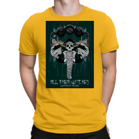 All Them Witches Atw Colourful Skull T-shirt | Artistshot