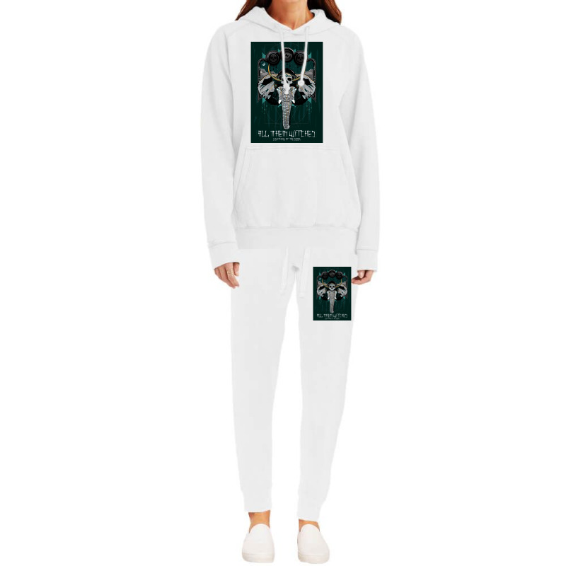 All Them Witches Atw Colourful Skull Hoodie & Jogger Set | Artistshot