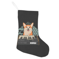 Funny Synthesizer Fan Korgi Corgi Dog Lover Classic Holiday Stocking | Artistshot