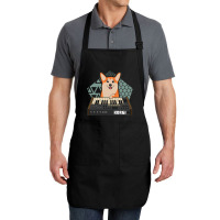 Funny Synthesizer Fan Korgi Corgi Dog Lover Classic Full-length Apron | Artistshot