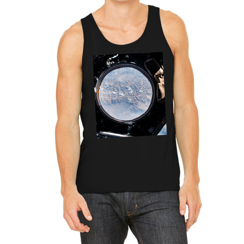 The Earth View From The Cupola Onboard The International Space Station Tank Top | Artistshot