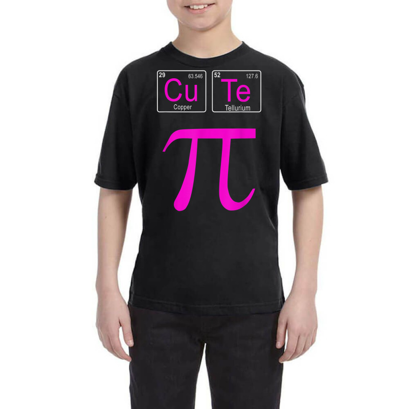 Cutie Pie Pi Day  Cute Math Periodic Table Pun Gift Youth Tee | Artistshot