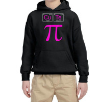 Cutie Pie Pi Day  Cute Math Periodic Table Pun Gift Youth Hoodie | Artistshot