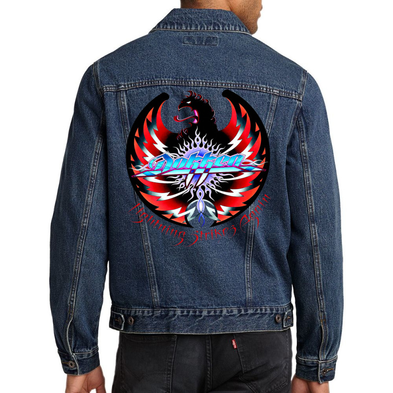 Lightning Strikes Again Men Denim Jacket by ameckhurtao | Artistshot