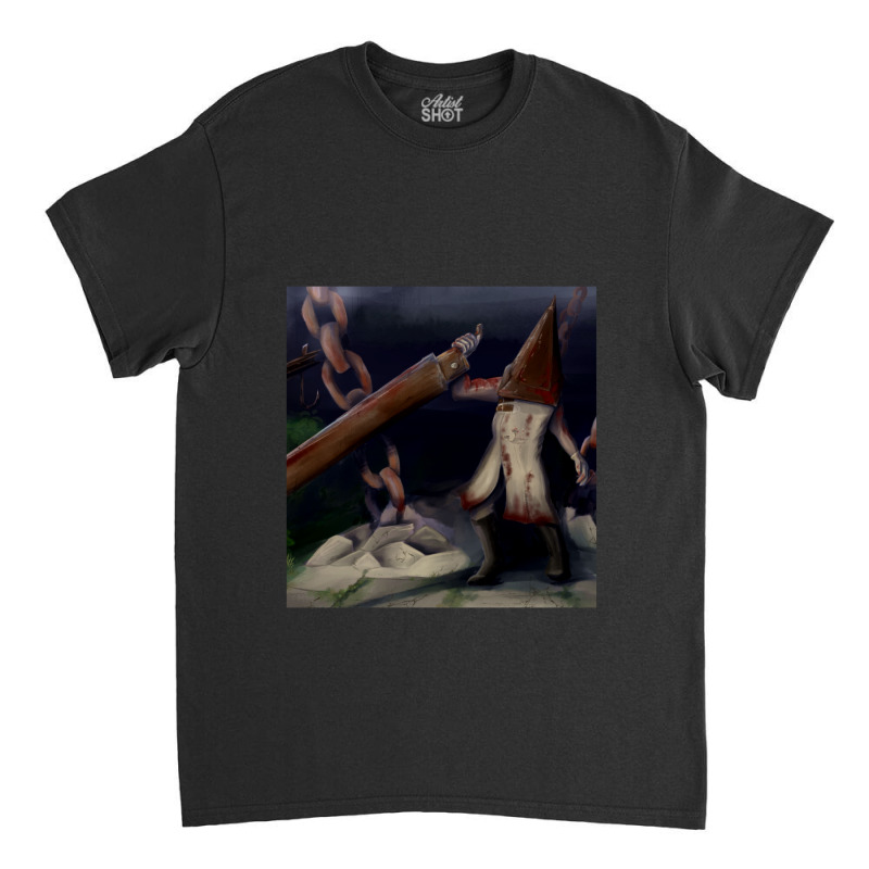 Pyramid Head On Midwich Elementary Classic T-shirt | Artistshot